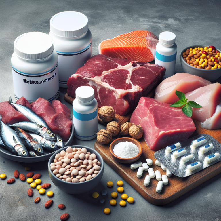 Qué tipo de proteína combinar con Methyltestosterone