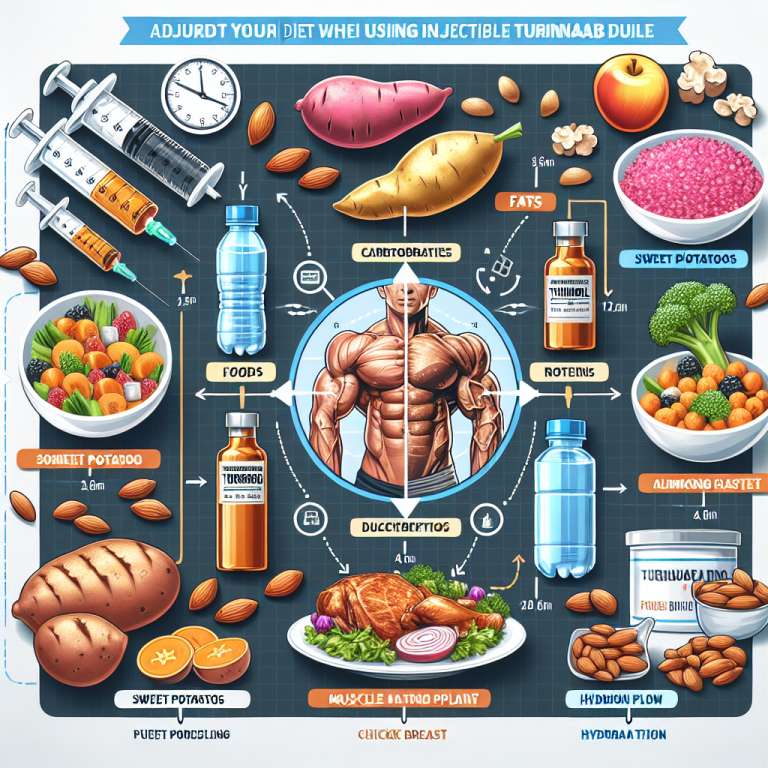 Cómo ajustar la dieta con Turinabol inyectable para definición