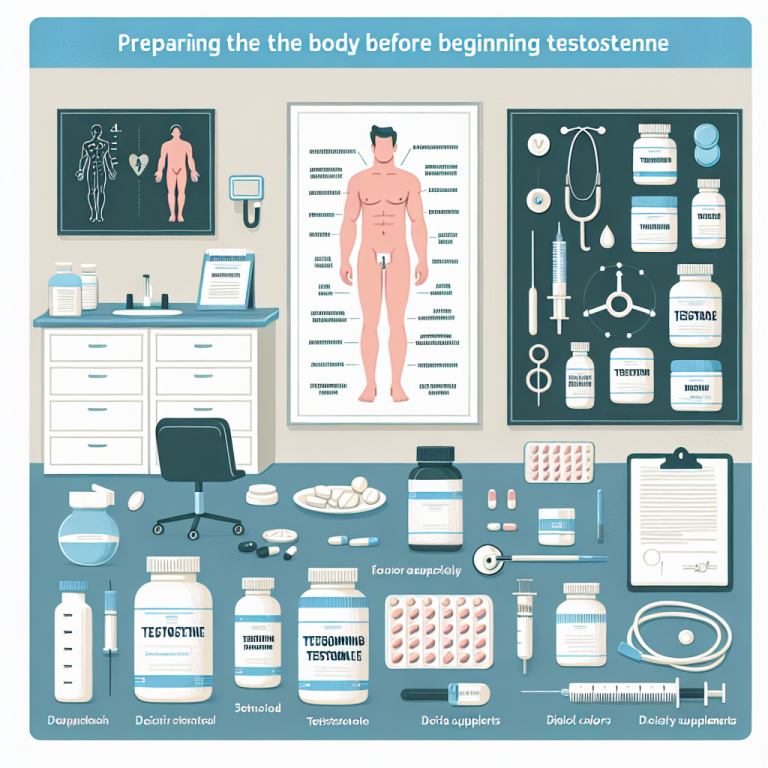 Cómo preparar el cuerpo antes de comenzar Testosterona