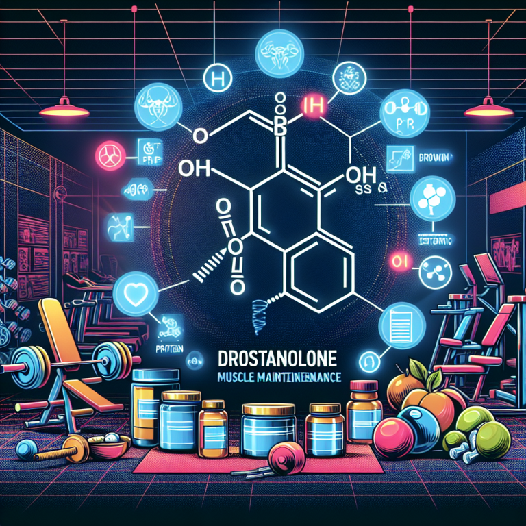 Drostanolona en fases de mantenimiento muscular