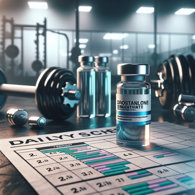 Enantato de Drostanolona y entrenamientos dobles por día