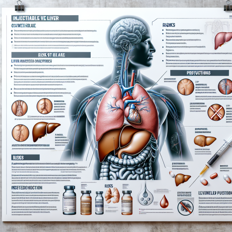 Oximetolona inyectable y salud hepática: riesgos y cuidados