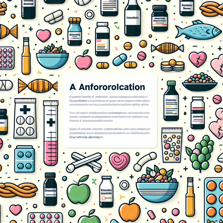 Qué alimentos pueden interferir con la absorción de Oxandrolona