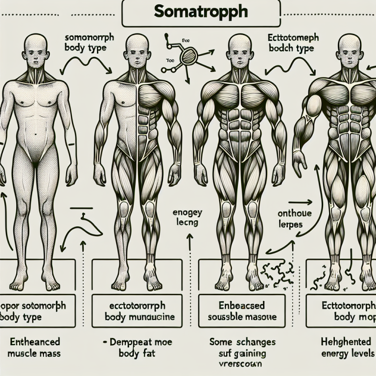 Cómo actúa Somatropina en cuerpos ectomorfos