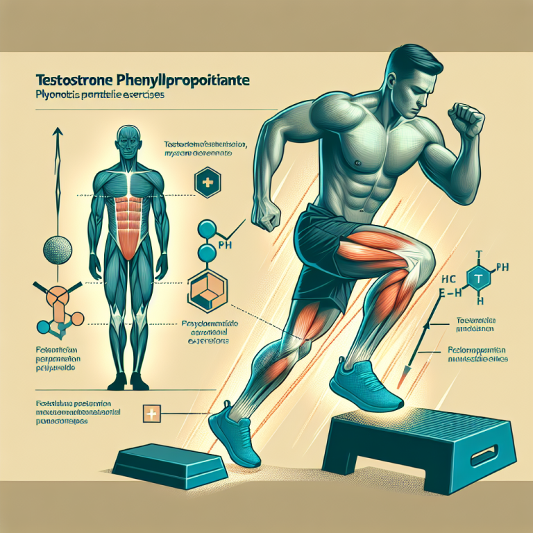 Cómo influye Fenilpropionato de testosterona en entrenamientos pliométricos