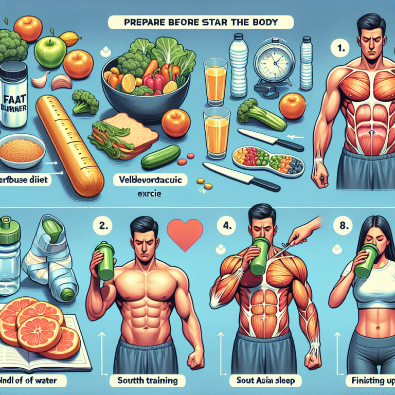 Cómo preparar el cuerpo antes de comenzar Quemadores de grasa