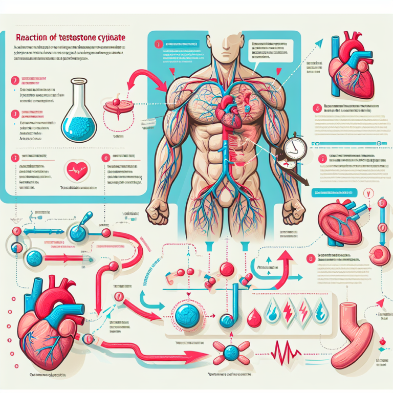 Cómo reacciona el sistema cardiovascular a Cipionato de testosterona