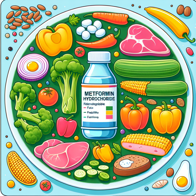 Dieta recomendada durante el uso de Metformin Hydrochlorid