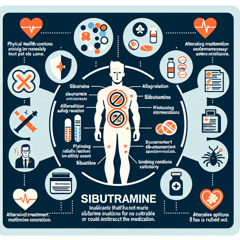 ¿Qué señales indican que Sibutramine no es para ti?