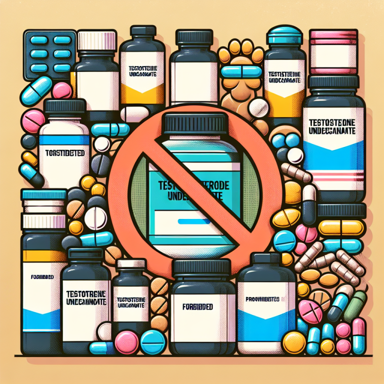 Suplementos prohibidos con Undecanoato de testosterona