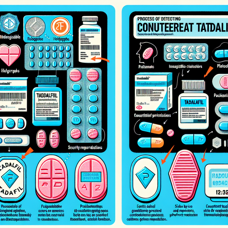 Cómo detectar falsificaciones de Tadalafil