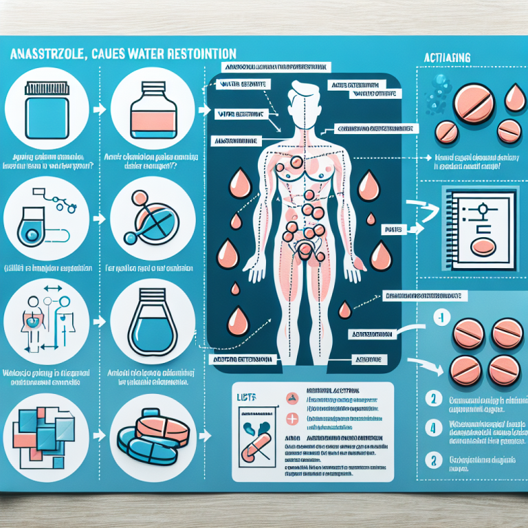 Qué hacer si Anastrozol provoca retención líquida