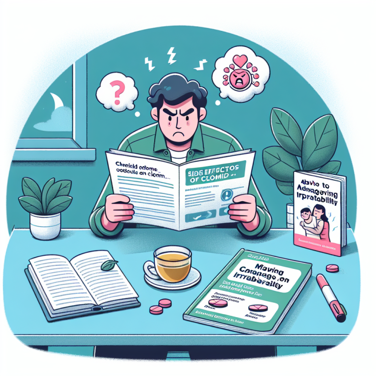 Qué hacer si Clomid te produce irritabilidad