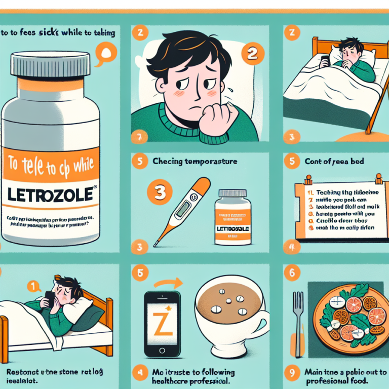 Qué hacer si te sientes enfermo usando Letrozol