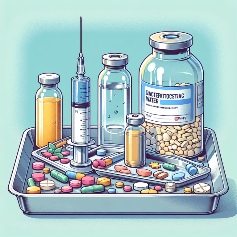 Qué suplementos de recuperación combinan bien con Agua bacteriostática para inyección Qué suplementos de recuperación combinan bien con Agua bacteriostática para inyección