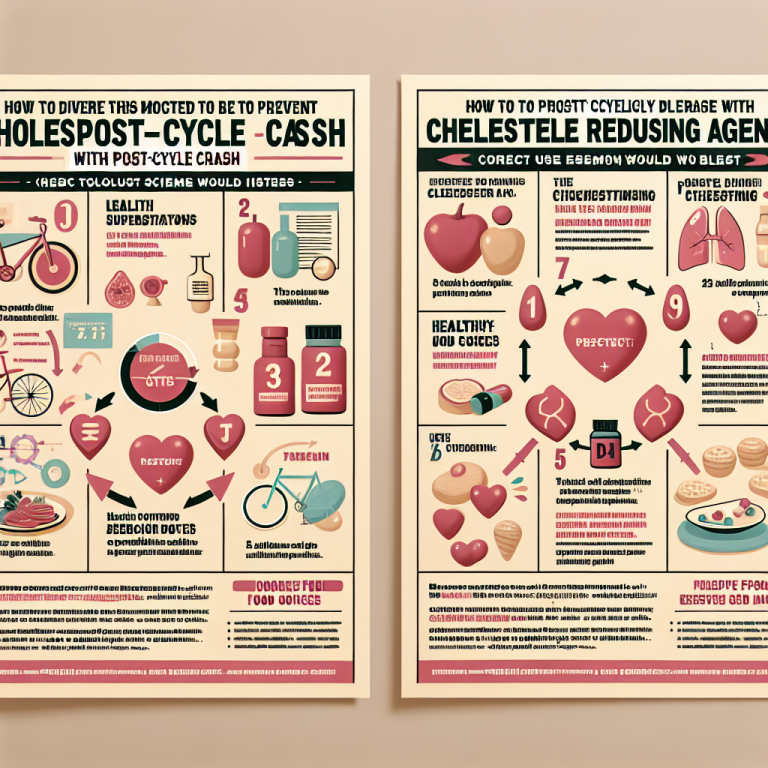 Cómo evitar el bajón post-ciclo con Colesterol - agentes reductores