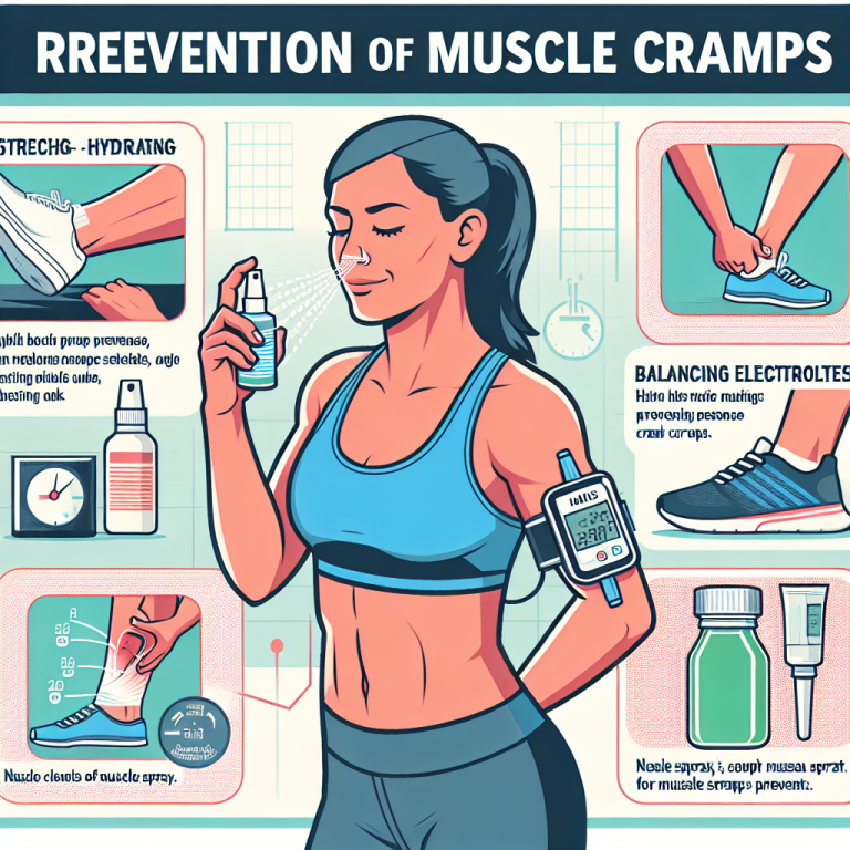 Cómo prevenir calambres musculares con Aerosoles nasales