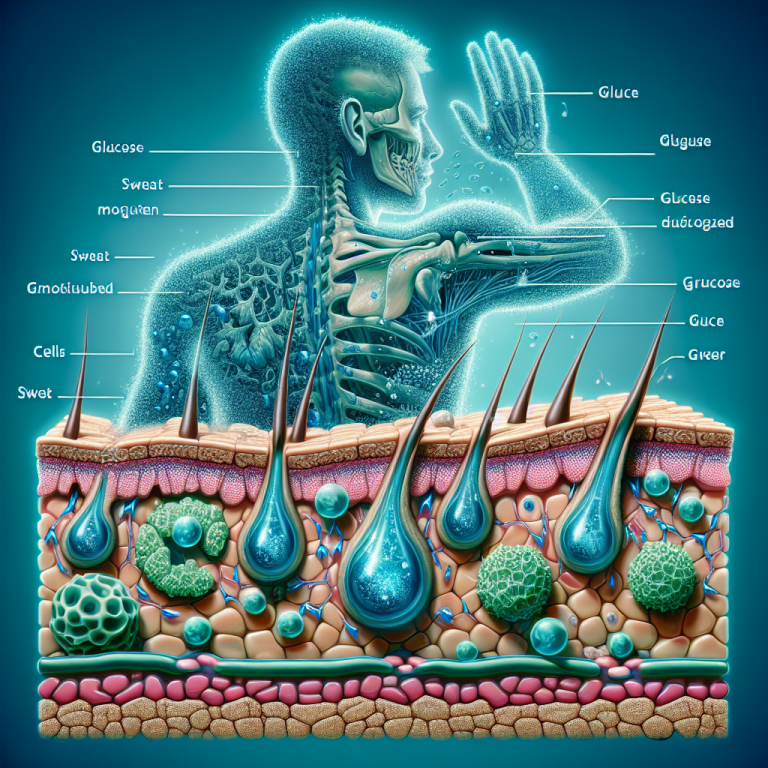 Cómo responde la piel al sudor con Apoyo a la glucosa