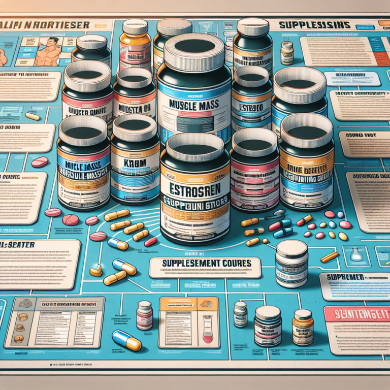 Cursos de esteroides para aumentar la masa muscular y niveles de estrógeno