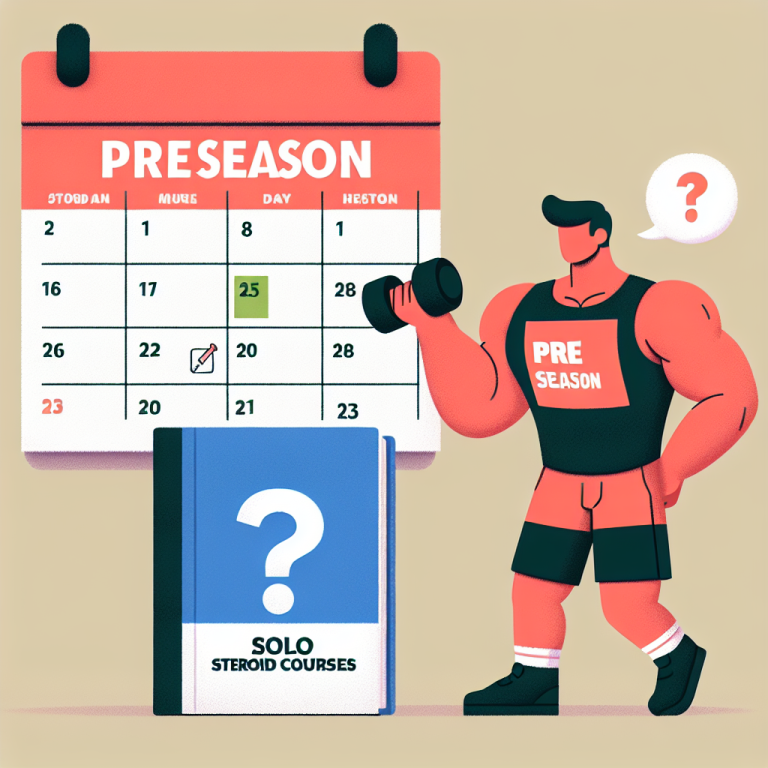 ¿Es Esteroides Cursos en solitario recomendable en la pretemporada?
