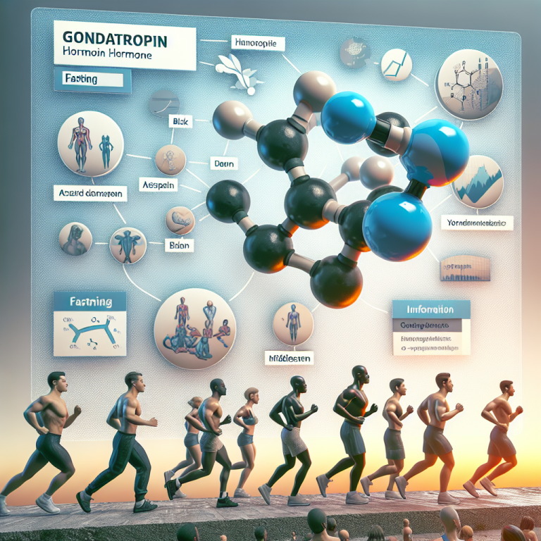 Gonadotropina y entrenamiento en ayunas