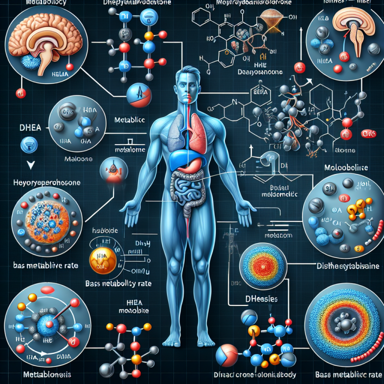 ¿Puede Dehydroepiandrosteron afectar tu metabolismo basal?