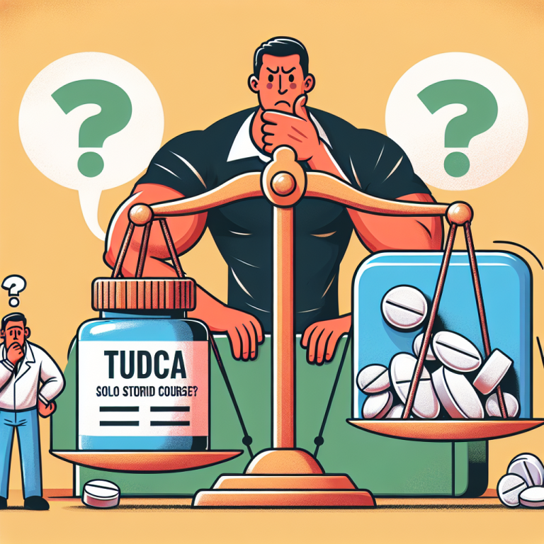 ¿Se necesita TUDCA con Esteroides Cursos en solitario?