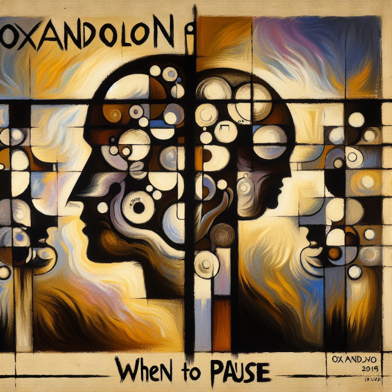 Oxandrolona y salud mental: cuándo pausar